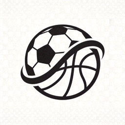 看球网官方logo，绿色主色调足球与篮球融合图标
